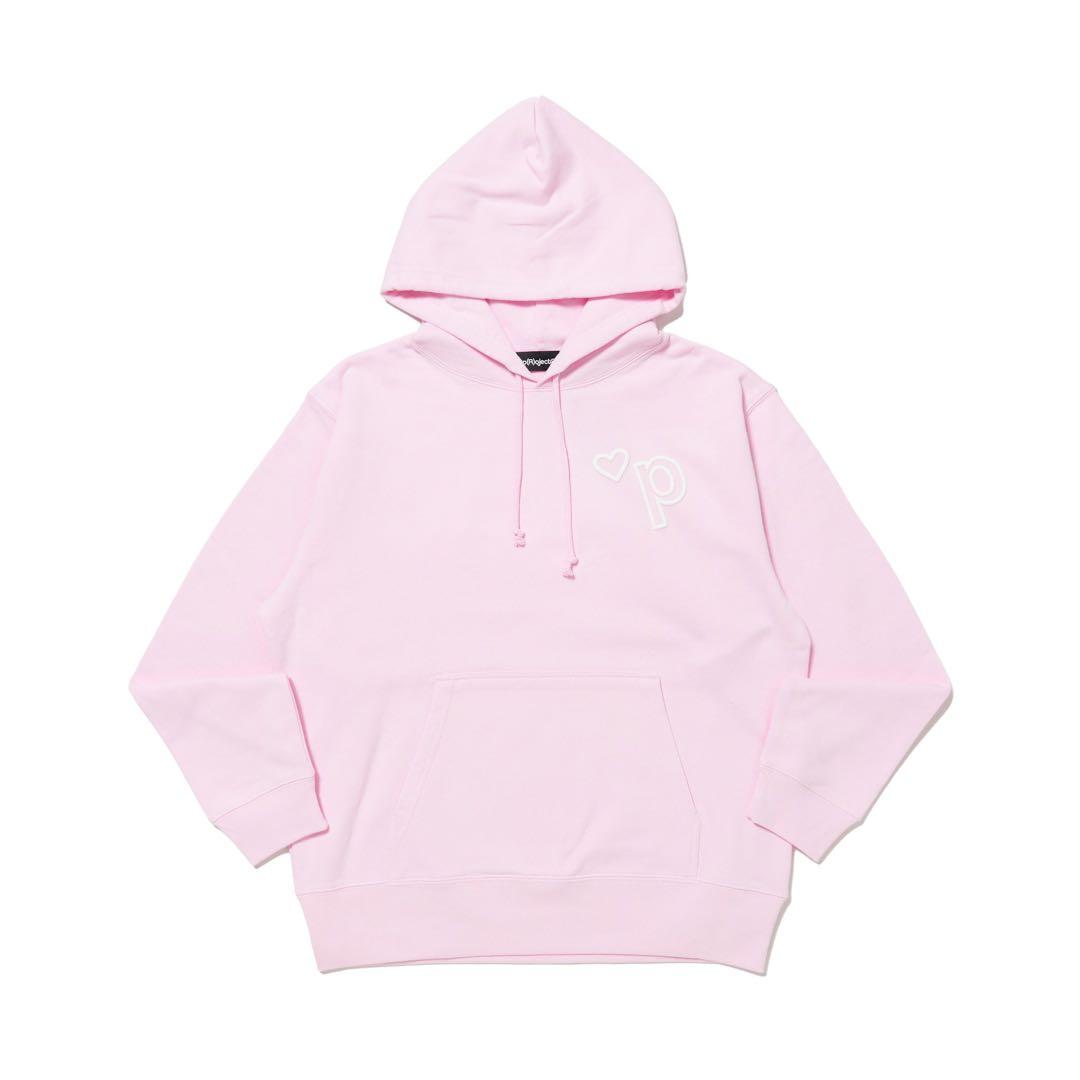 *p(R)ojectR® Heart Hoodie パーカー　PINK