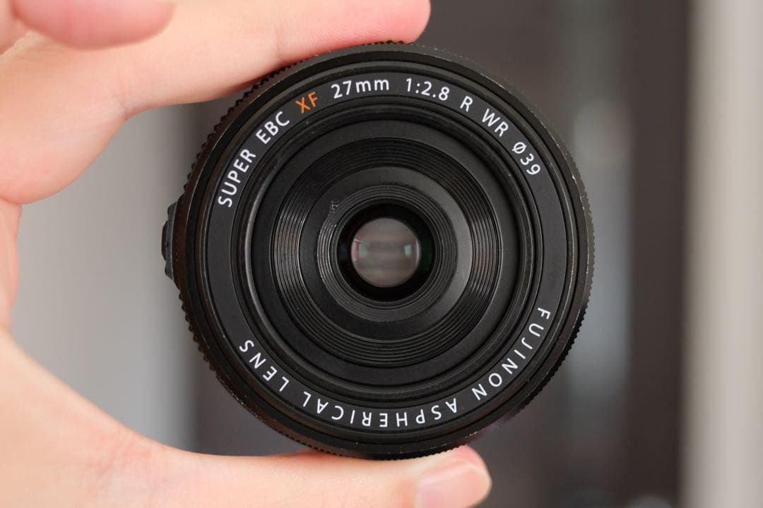 Fujifilm XF27mm F2.8 R WR レンズ