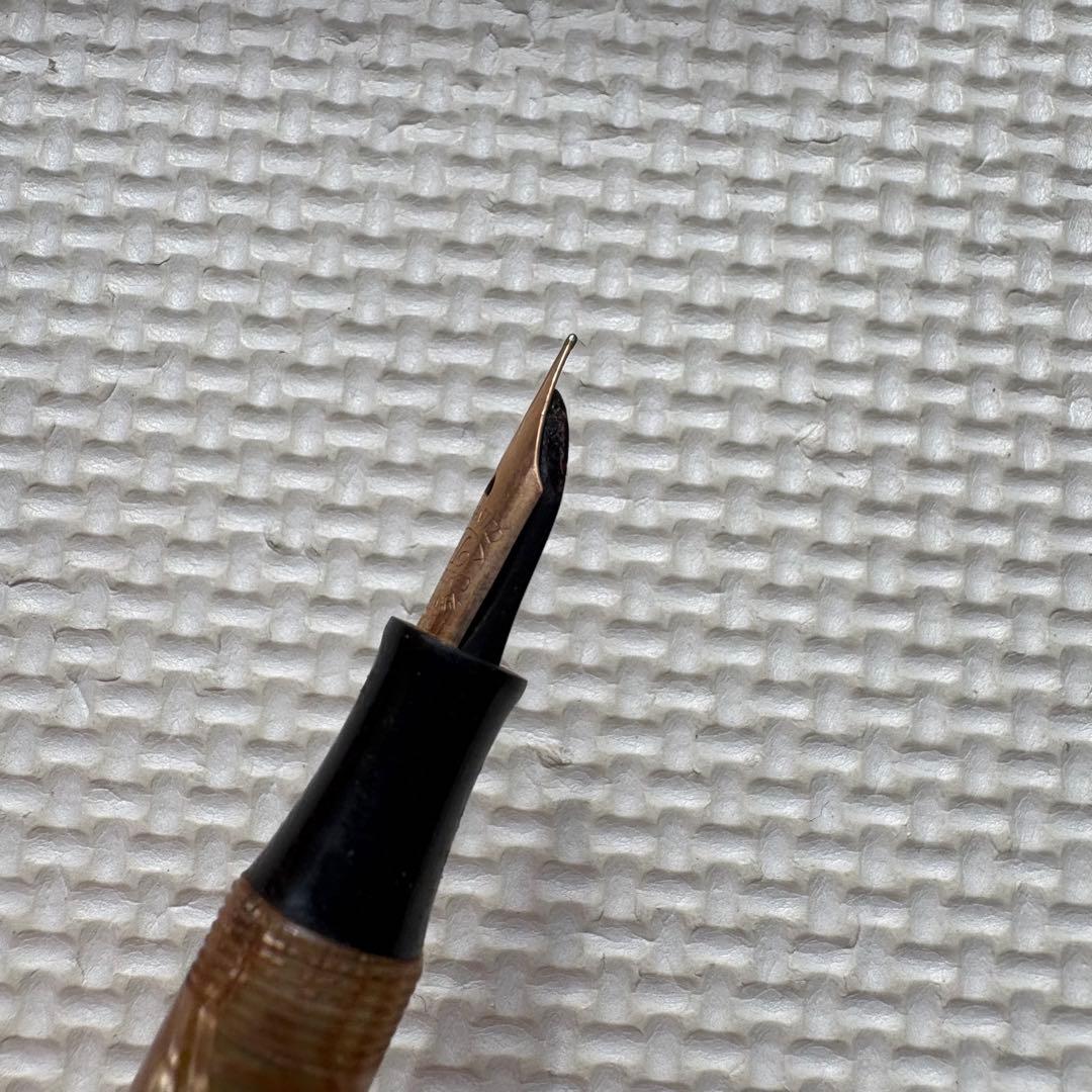 sailor セーラー 万年筆 箱あり　セルロイド　べっ甲