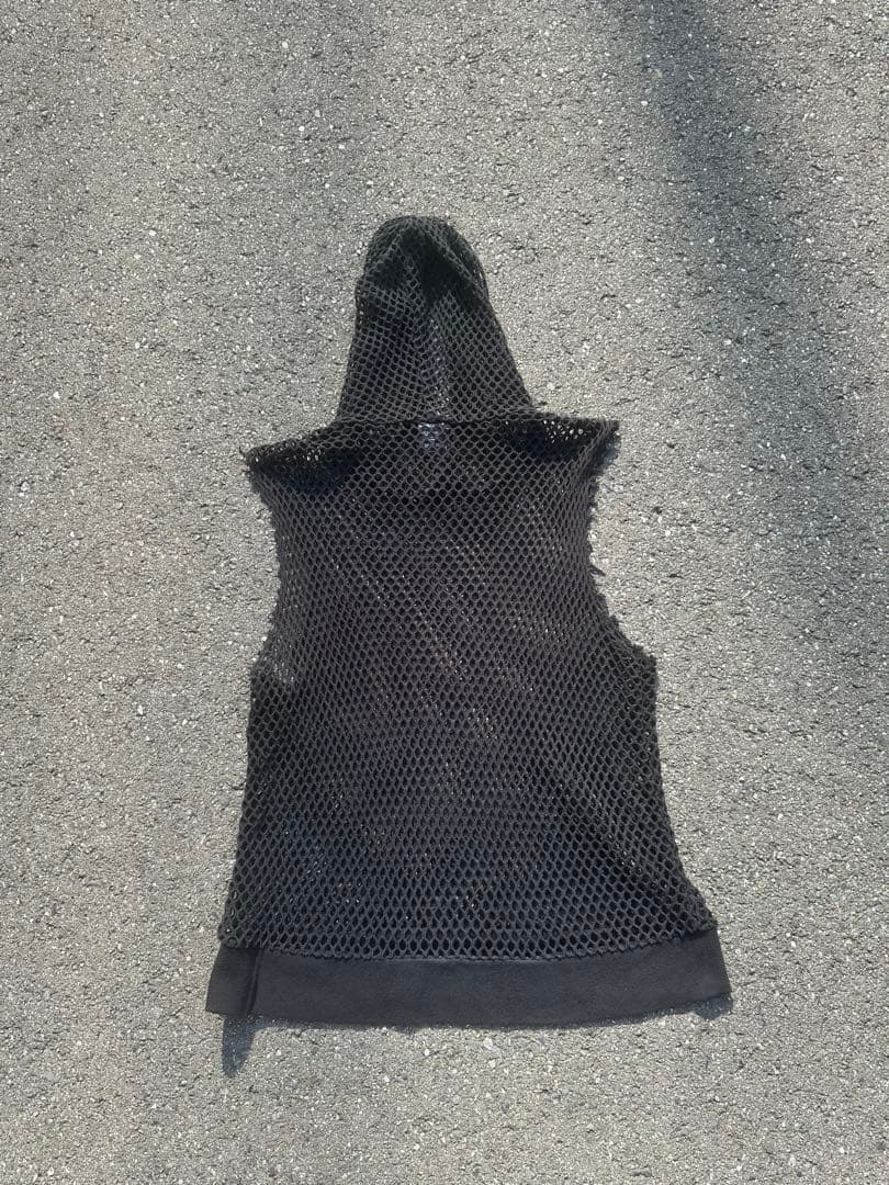 ナンバーナイン 04ss ドリーム期 ノースリメッシュパーカー