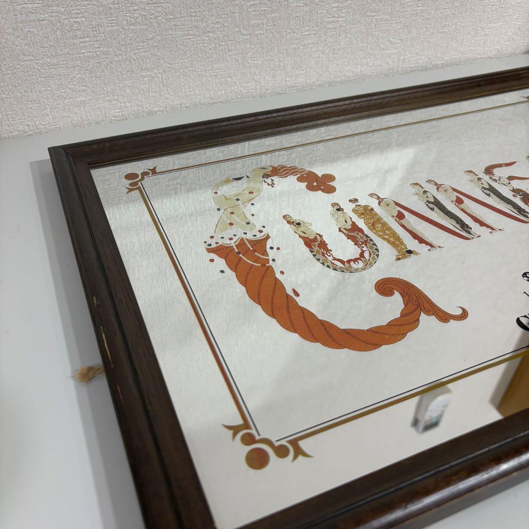 ビンテージ パブミラー ギネス GUINNESS アンティーク 鏡 ミラーサイン