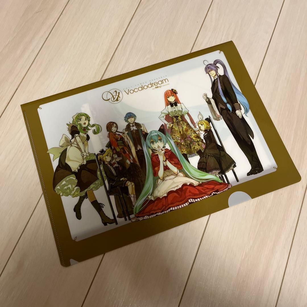 VOCALOID ボーカロイド　CD特典クリアファイル6枚、カード1枚