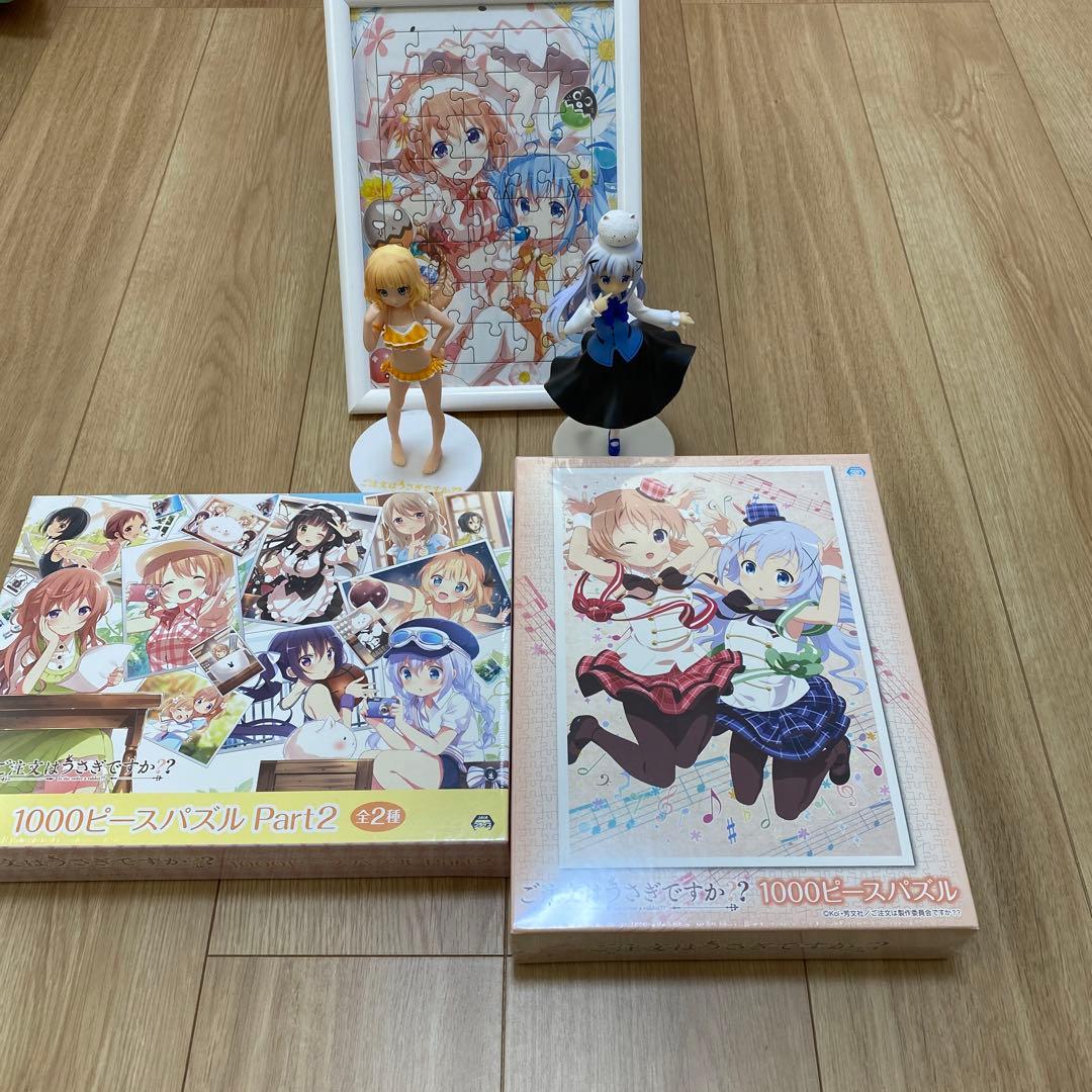 ご注文はうさぎですか？？フィギュアとパズルセット