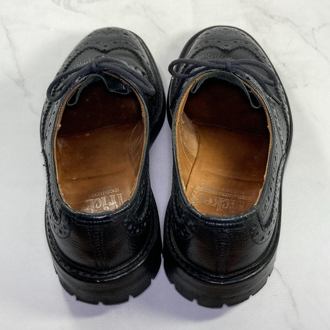Trickers ILKLEY コマンドソール イングランド製 約25㎝ 黒