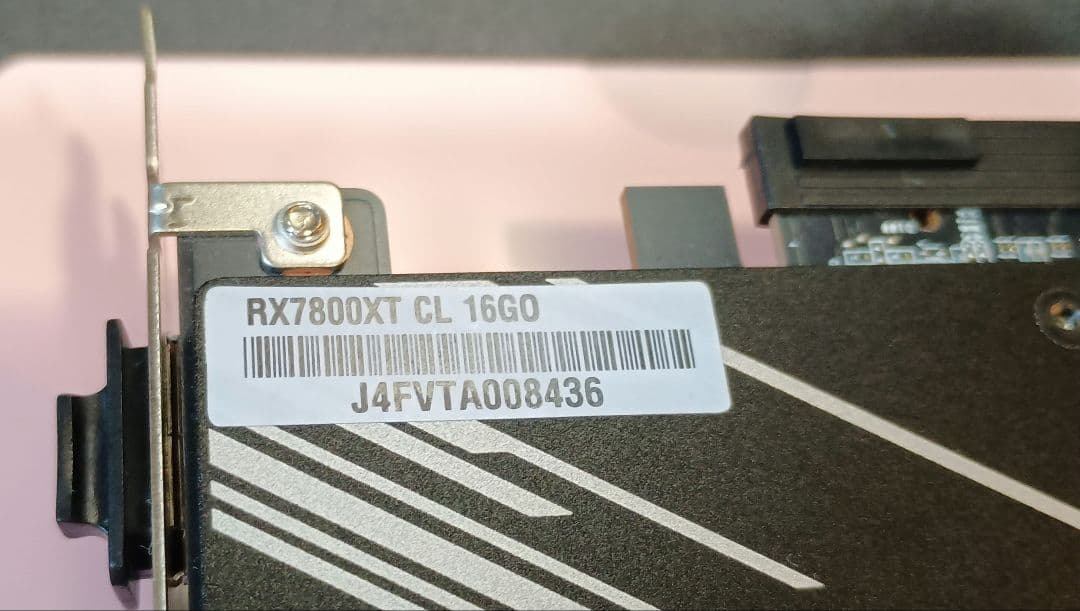 グラフィックボード・グラボ・ビデオカード ASRock Radeon RX7800XT Challenger 16GB