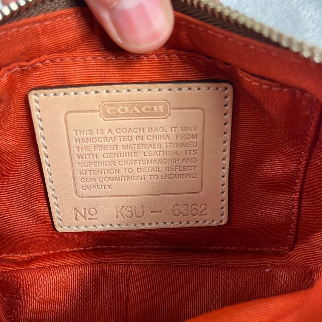 バッグ Coach Soho Bag Signature Beige Vintage