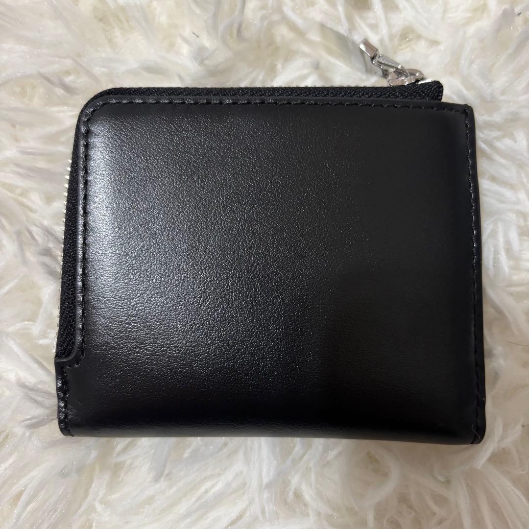 【新品】DIESEL 1DR コンパクト財布 ケース 箱付き　25SS 黒