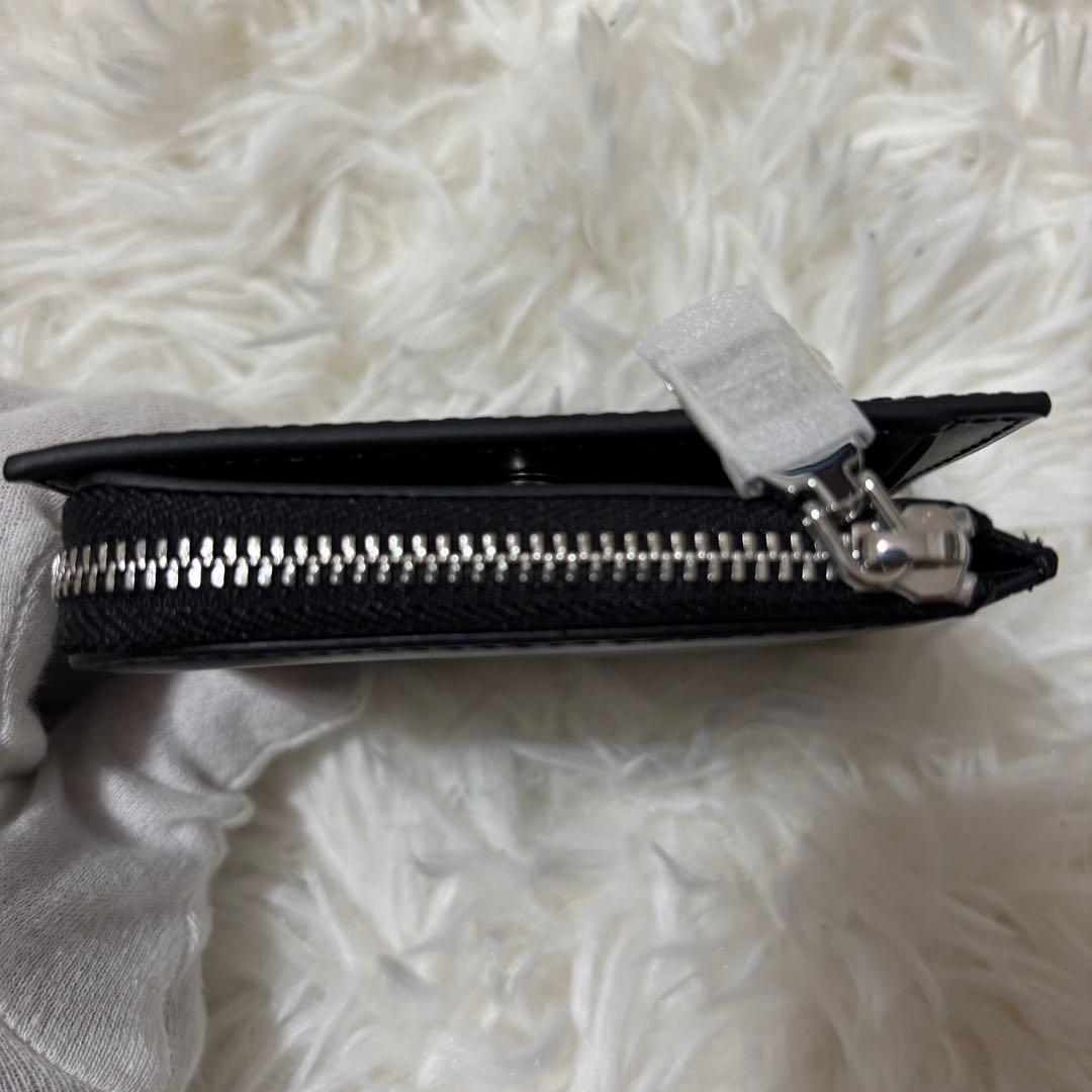 【新品】DIESEL 1DR コンパクト財布 ケース 箱付き　25SS 黒