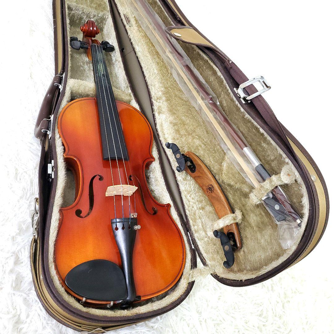 SUZUKI バイオリン NO.200 4/4 1997 肩当て　弓 ケース付