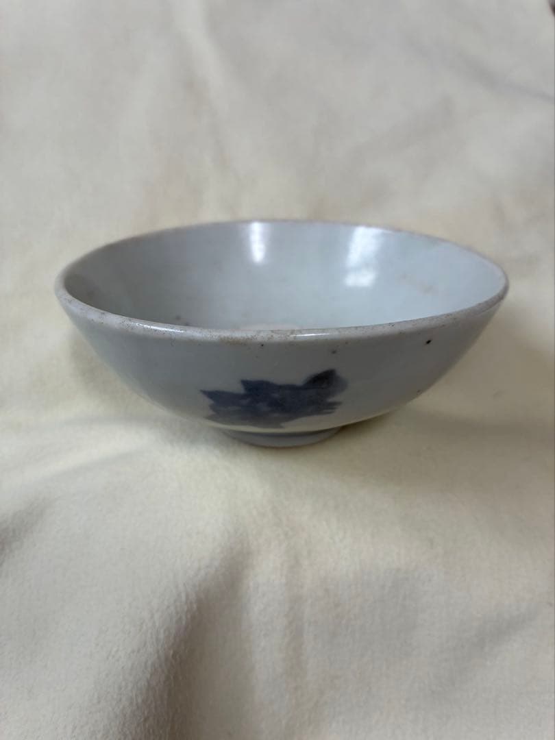 くらわんか小碗　コンニャク印判