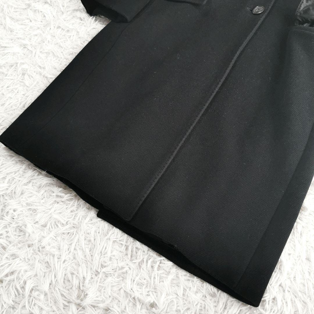 【美品✨】マックスマーラ 銀タグ チェスターコート アンゴラ混 ロング L