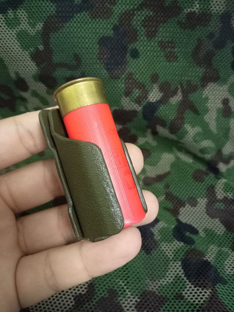 ストック用MOLLEシステム&シェルホルダー(１発用✕４)