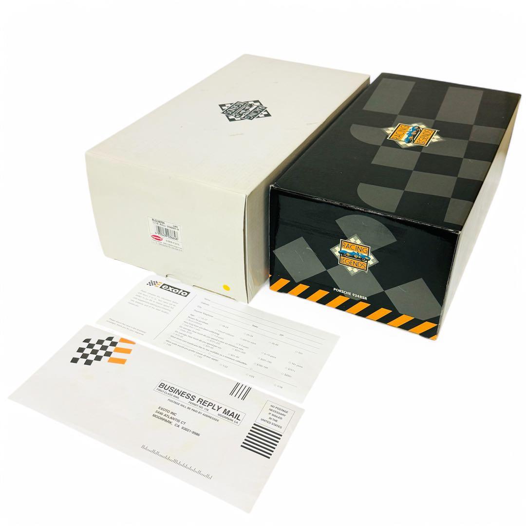 レア EXOTOエグゾト 1/18 1976 Porsche 934 RSR