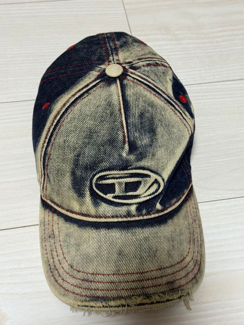 DIESEL デニム風キャップ