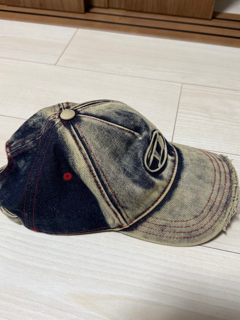 DIESEL デニム風キャップ
