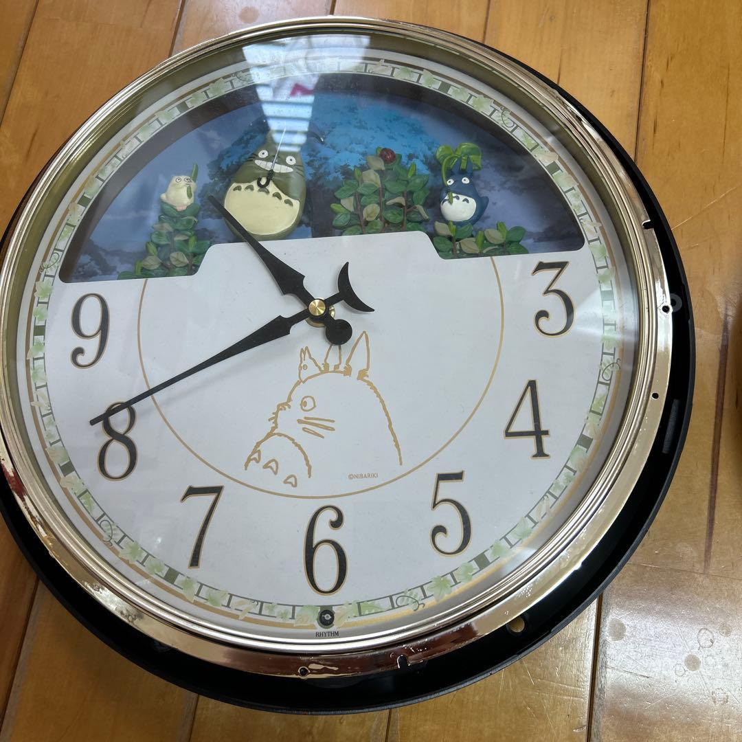 となりのトトロ からくり掛け時計M769 ジャンク品　宮崎駿