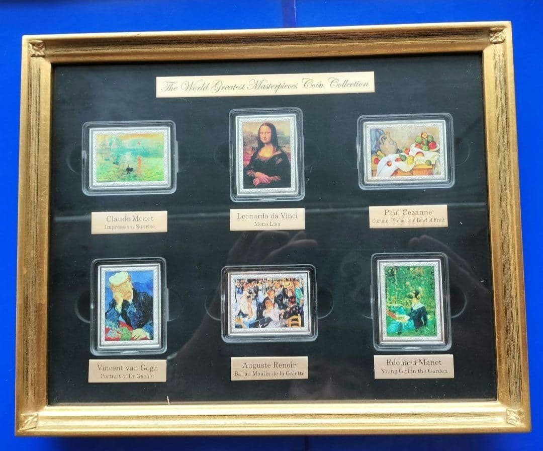 偉大なる名画・コレクション❗️2007年【ニウエ】世界限定2000セット