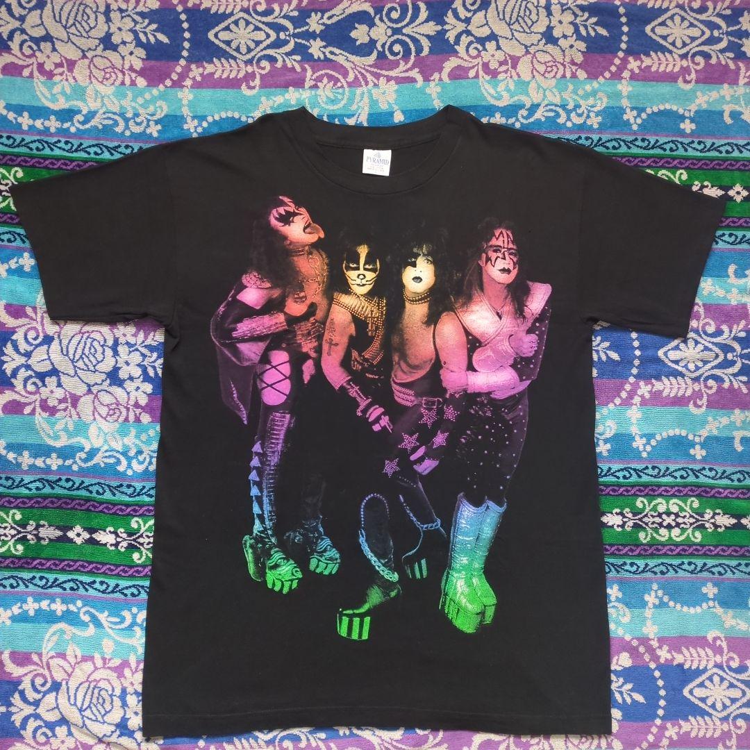KISS　'96'97ワールドツアーTシャツ Lサイズ