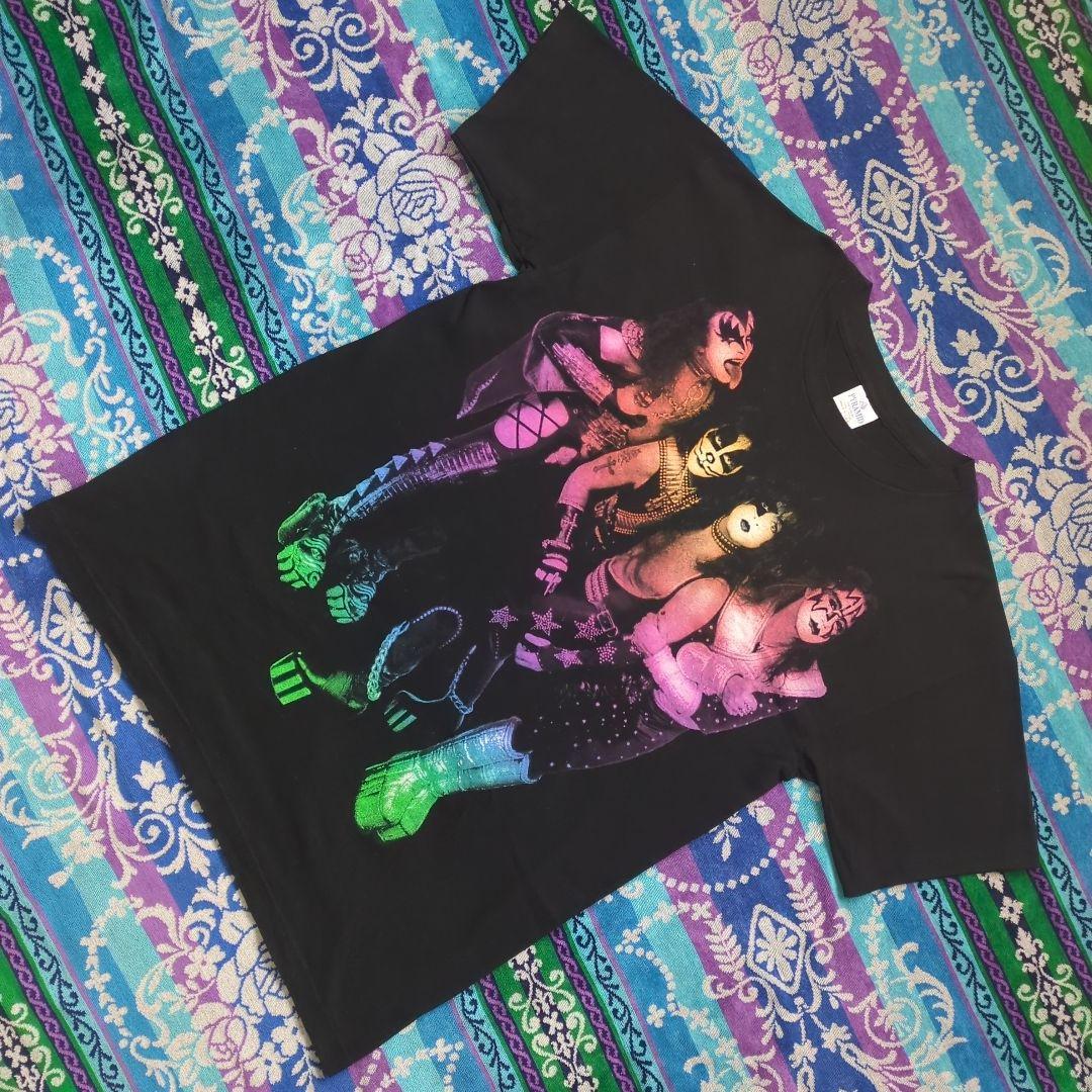 KISS　'96'97ワールドツアーTシャツ Lサイズ