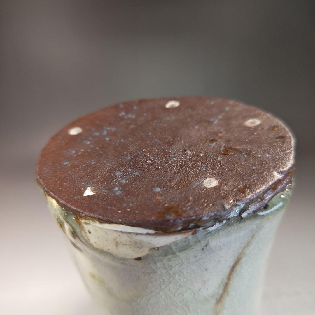 イ775 水指『近藤精宏』『榛沢窯　粉引　水指　共箱』茶道具