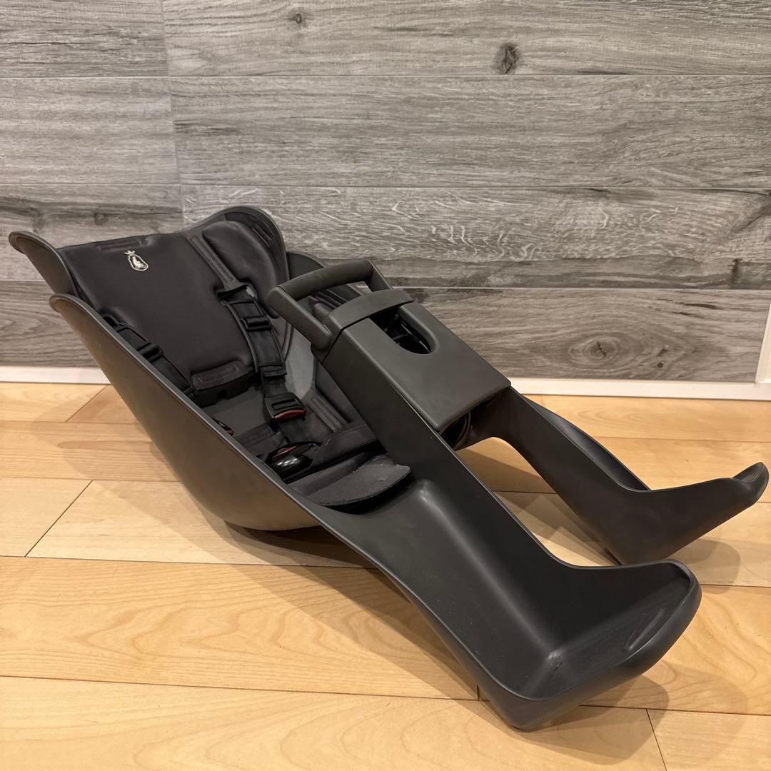 bikke ビッケ フロントチャイルドシート　未使用品ダークグレークッション付