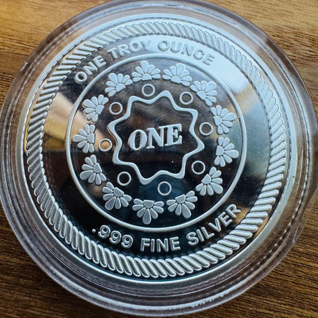 フリーメーソン　1オンス　銀貨