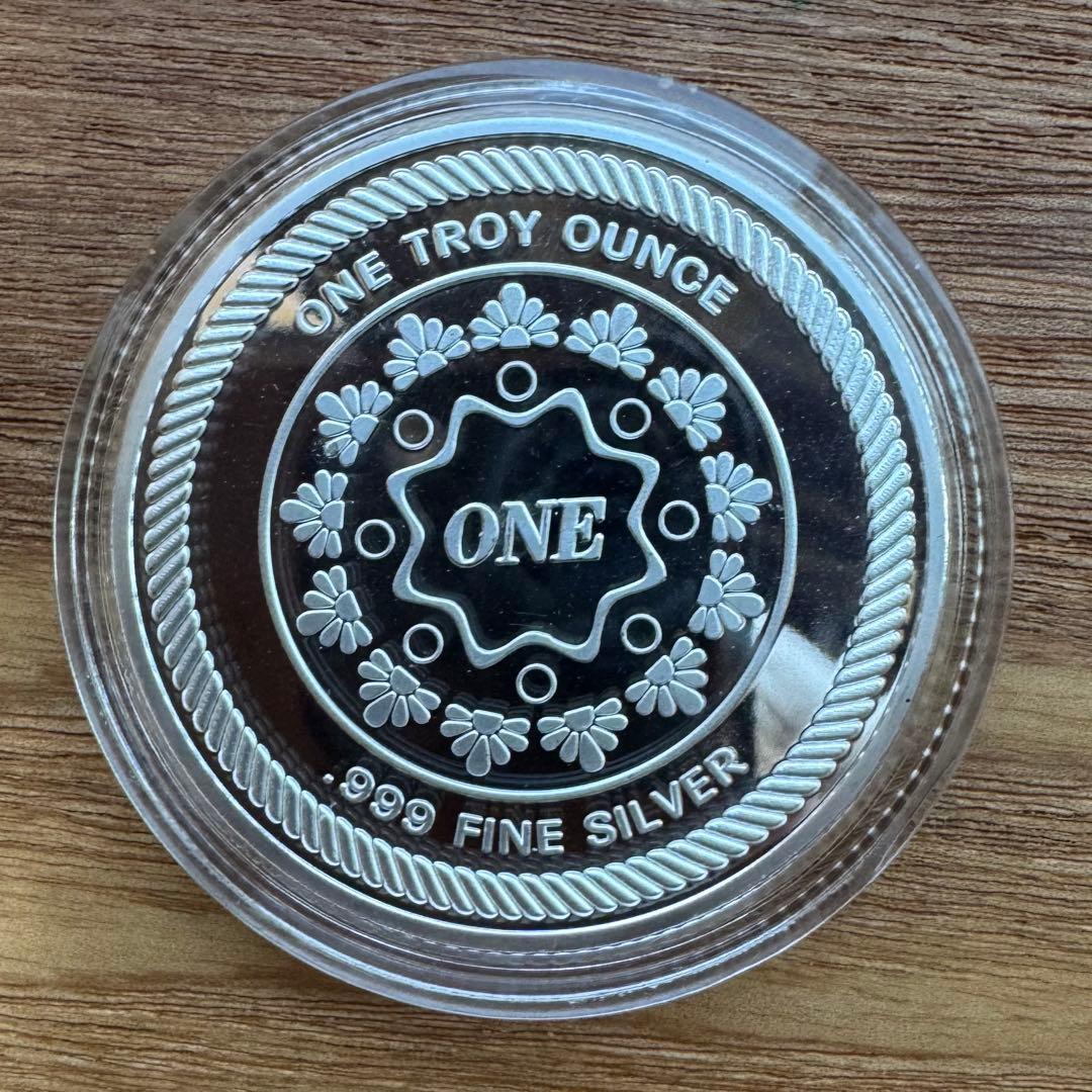 フリーメーソン　1オンス　銀貨