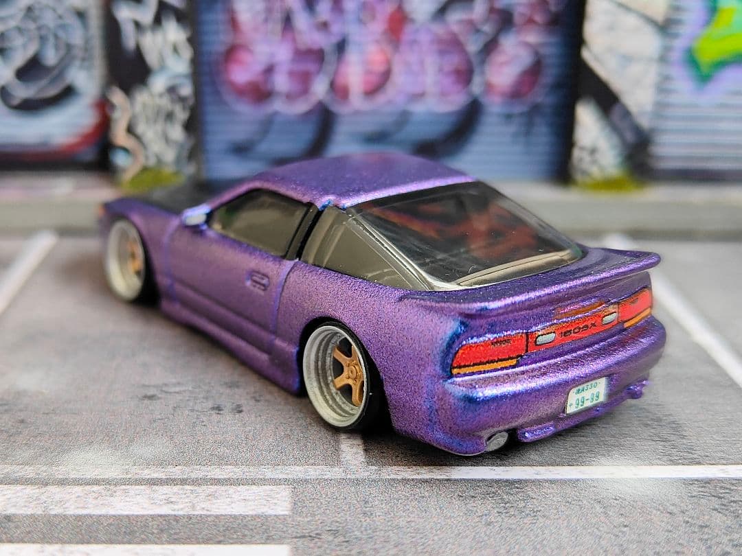 ホットウィールカスタム シルエイティ マジョーラ✩深リム☆トミカ改造