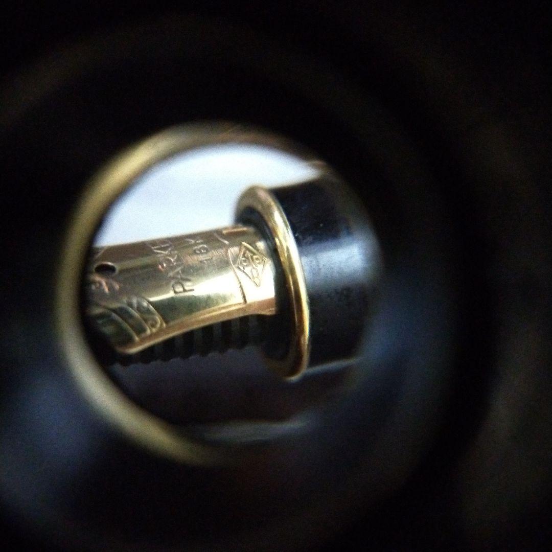 パーカー ソネット 金ペン 万年筆 マーブル柄