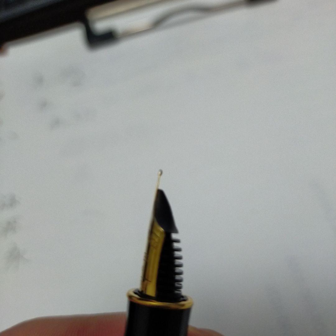 パーカー ソネット 金ペン 万年筆 マーブル柄