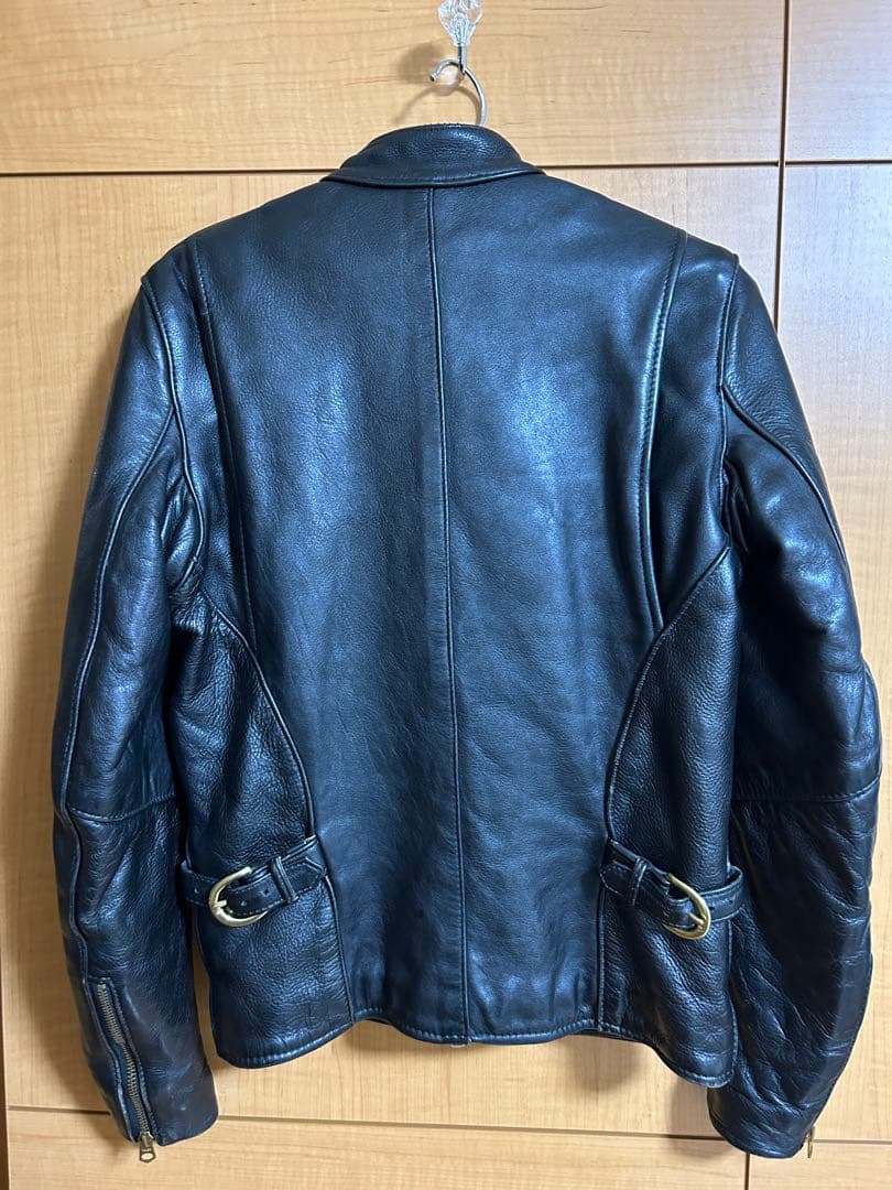 VANSON D シングルライダース34 ダブルファスナー仕様