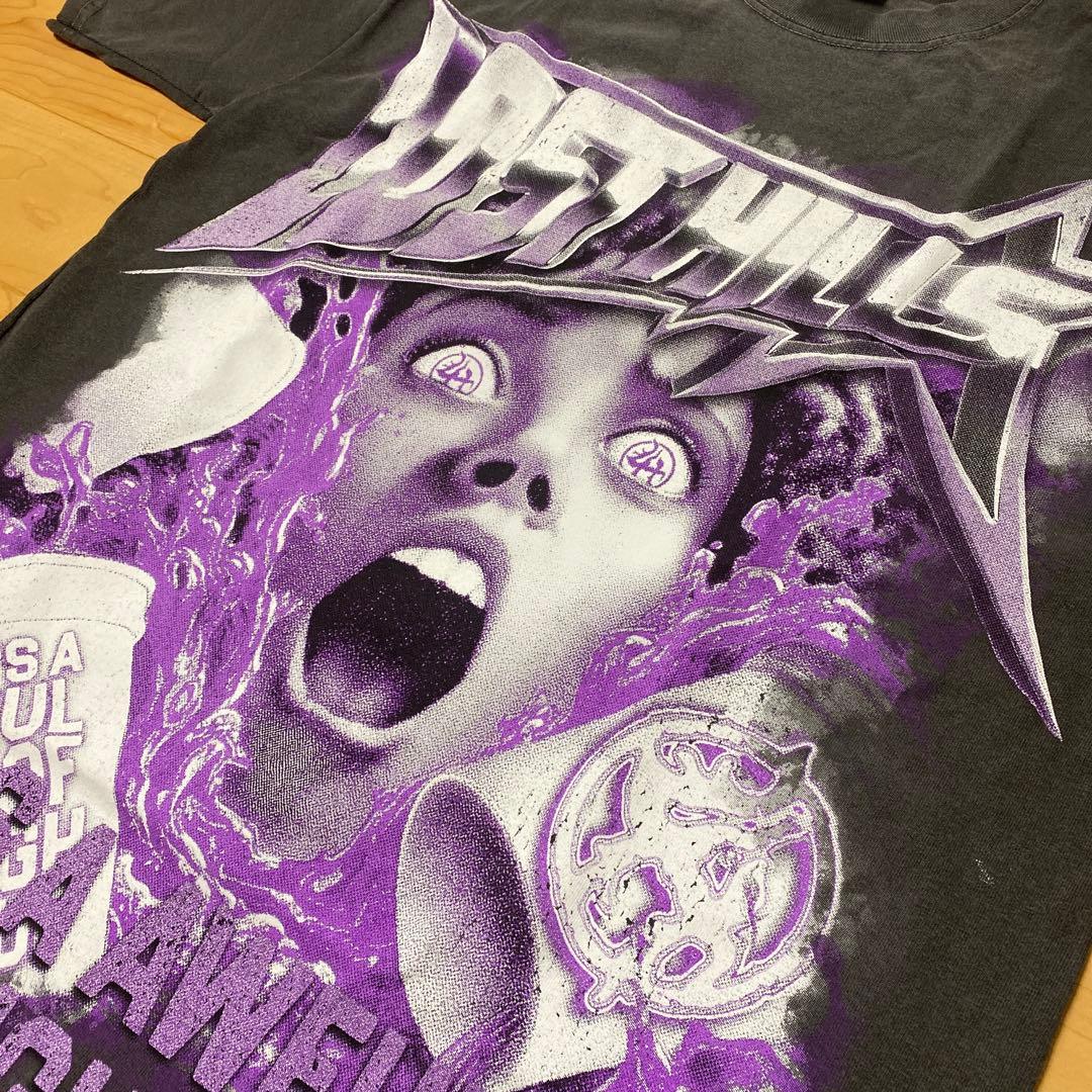 新品S LOST HILLS×cough syrup Triple cup T