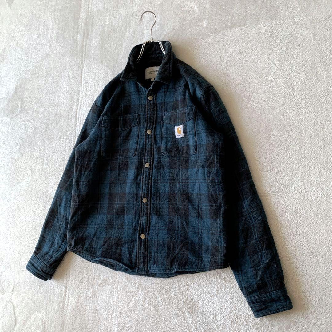 人気 CARHARTT WIP チェック シャツ ジャケット 裏地 フリース
