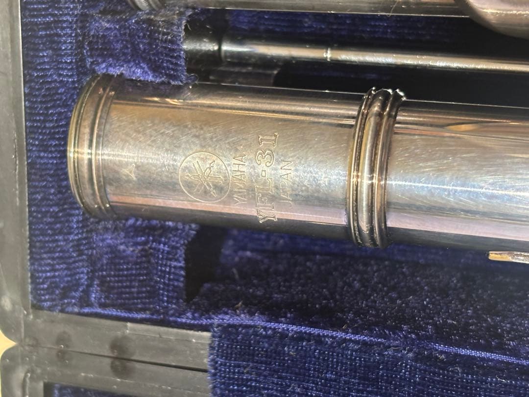 YAMAHA YFL-31 頭部管銀製 2本セット　フルート　ヤマハ　まとめ