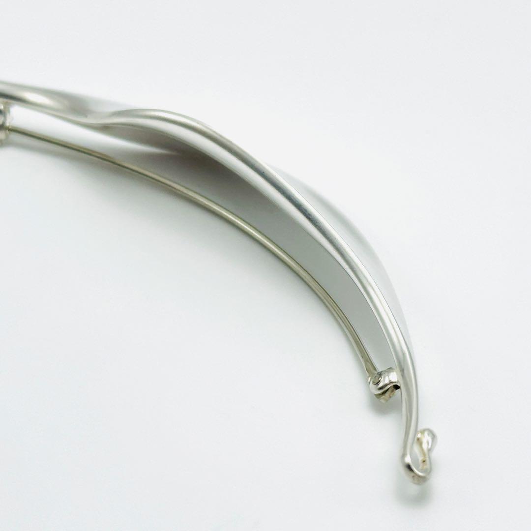   391 プリュム　リーフ　ブローチ　シルバー　925