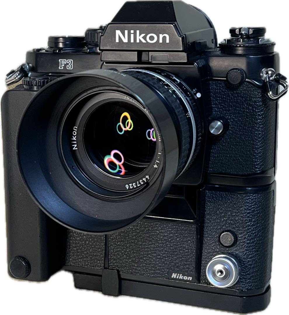 Nikon F3アイレベル+MD-4+NIKKOR 50mm 1:1.4