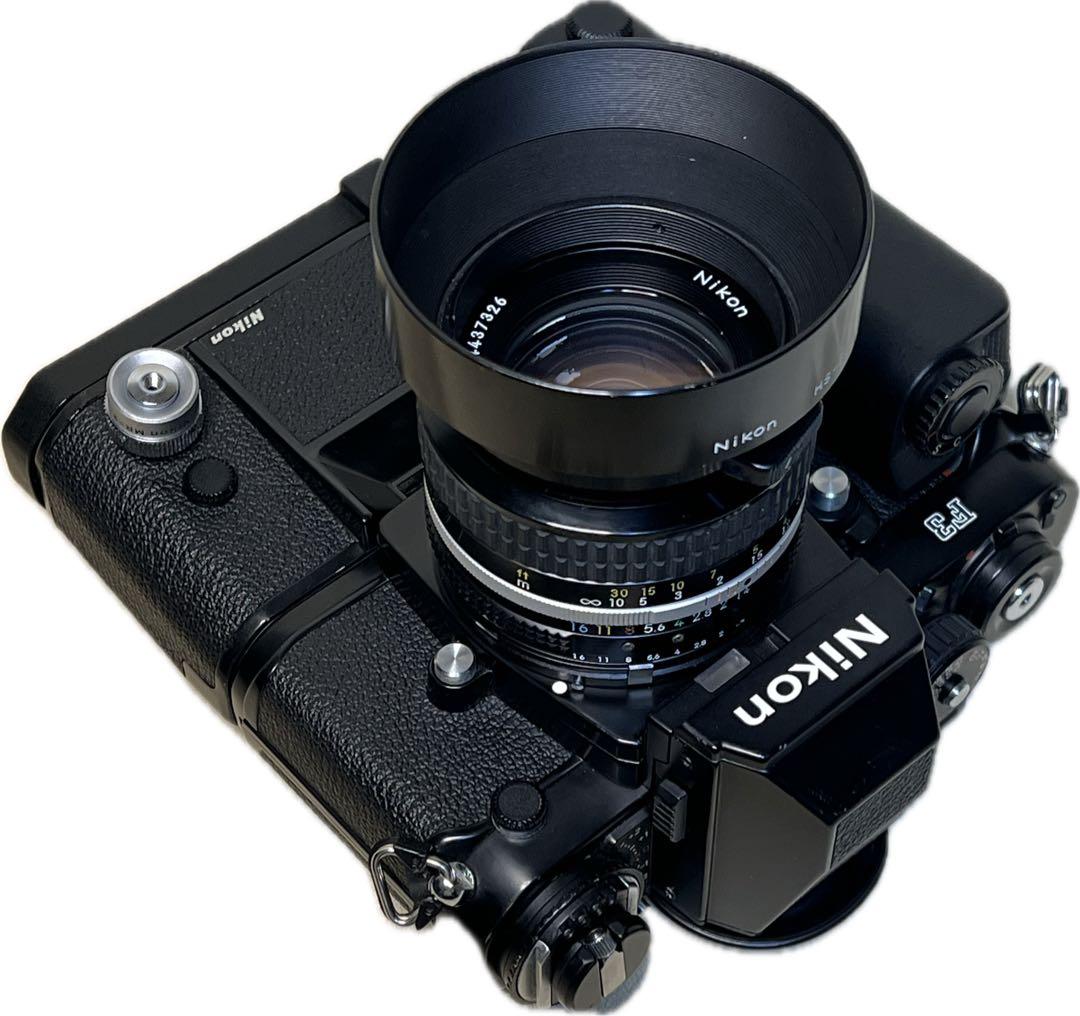 Nikon F3アイレベル+MD-4+NIKKOR 50mm 1:1.4