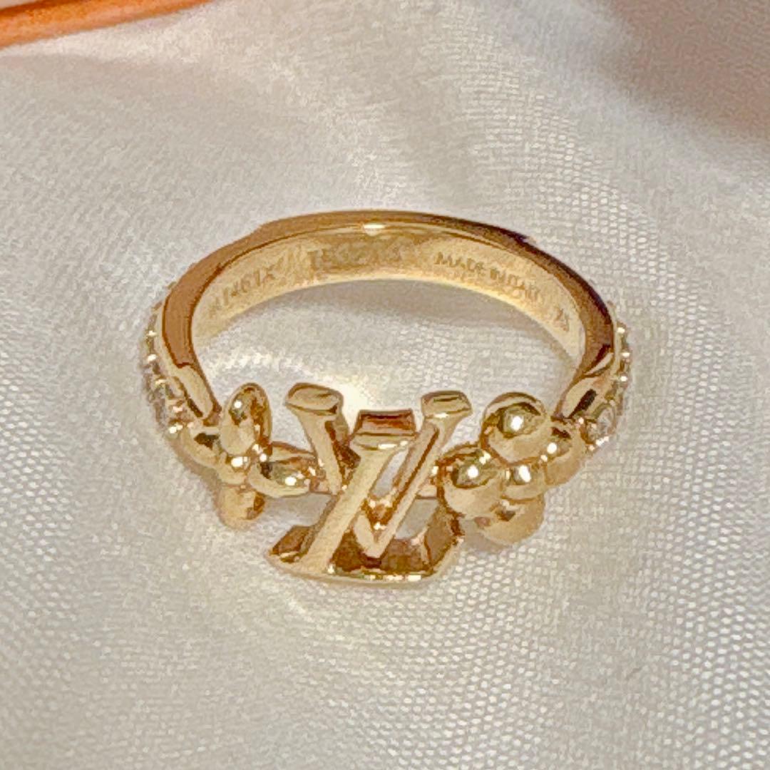 【期間限定値下げ中】ルイヴィトン　LVアイコニックリング　指輪　ゴールド　XS
