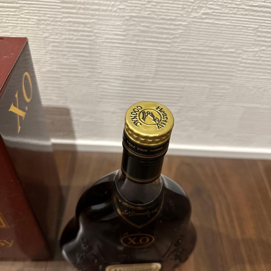 古酒　ヘネシーXO クリアボトル 金キャップ