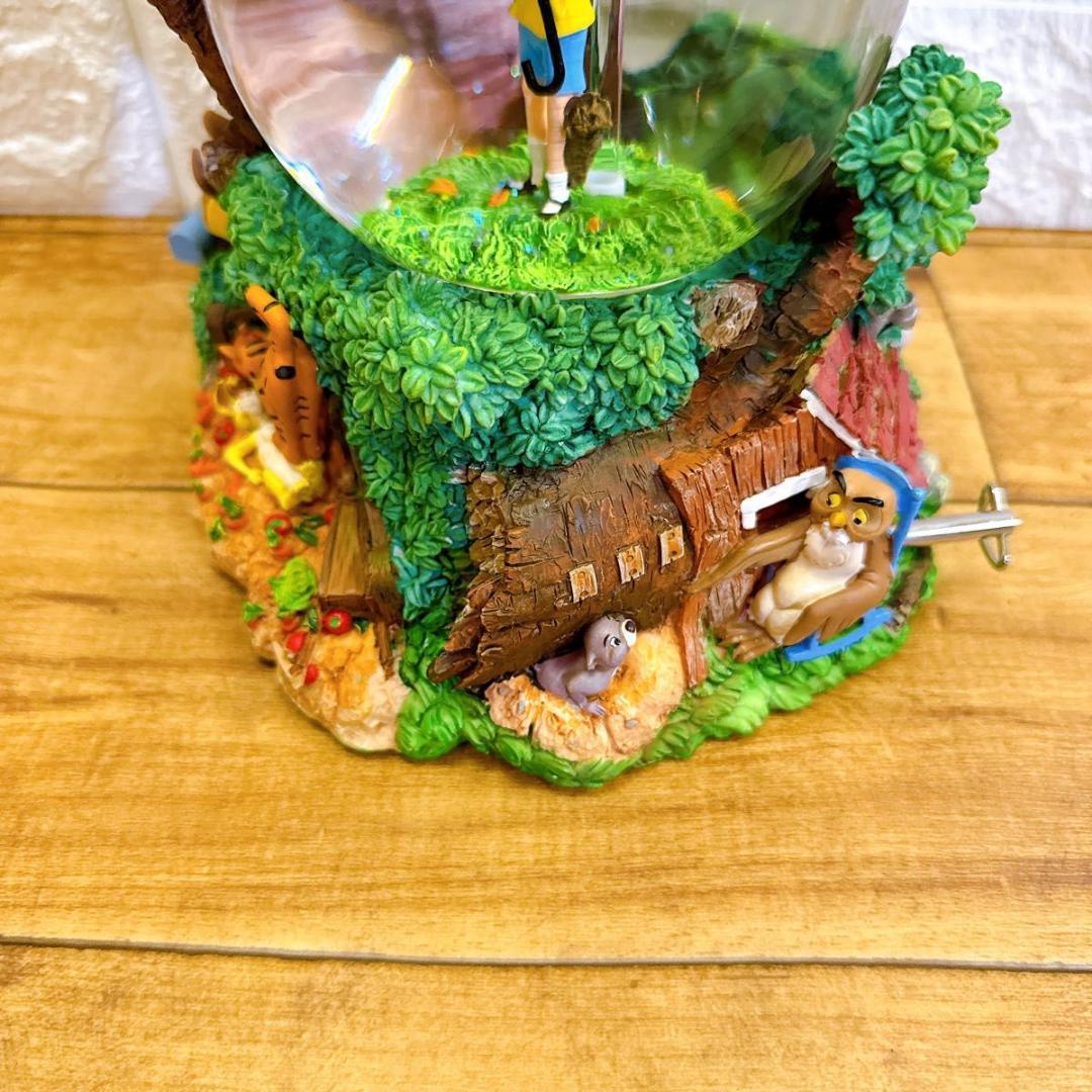 【廃盤品】くまのプーさん　ディズニー スノードーム オルゴール　ヴィンテージ