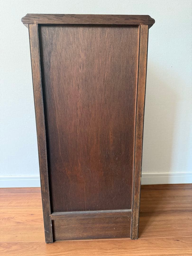 【中古】 秋山木工 職人堅木 ブラウン 引き出し