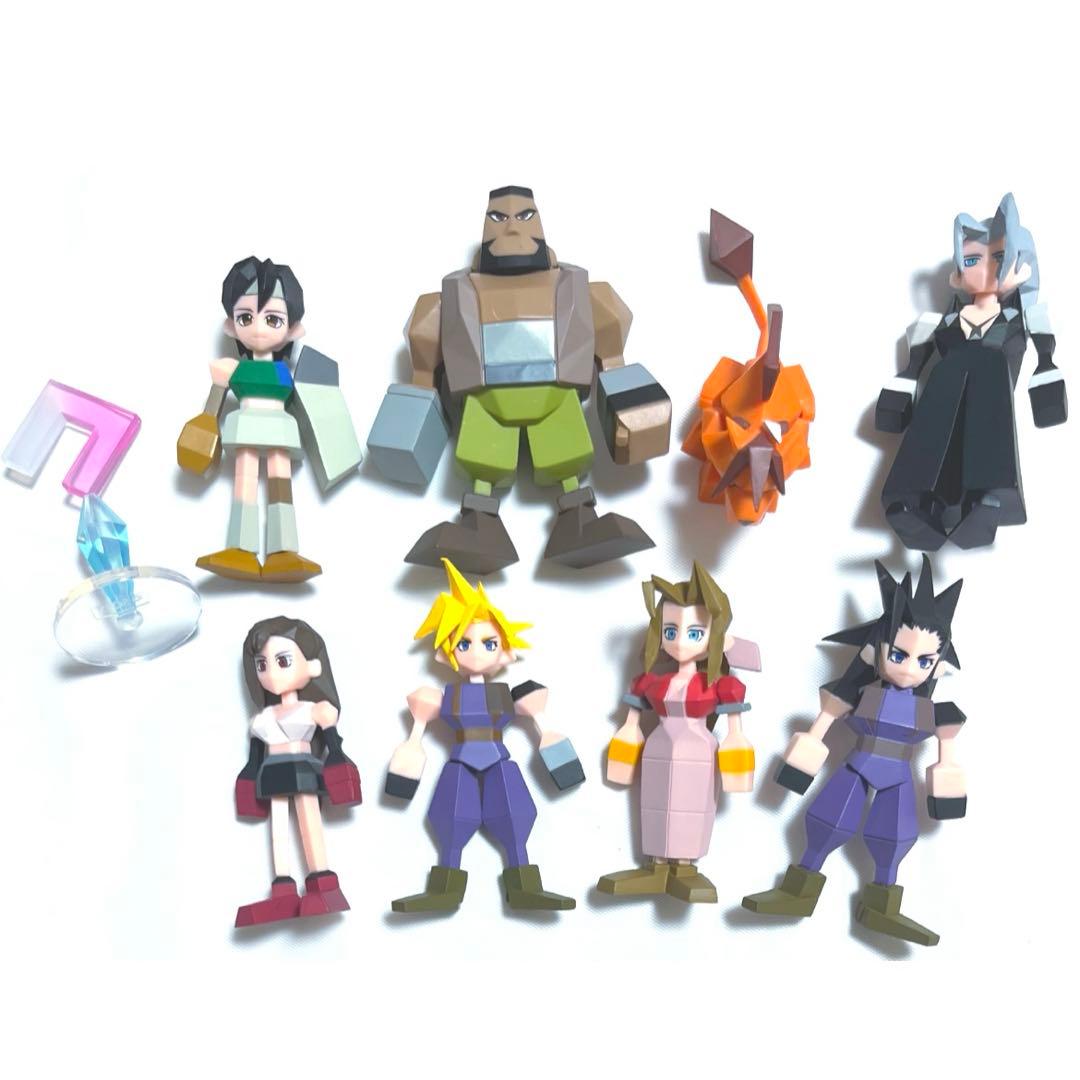 FF7 くじ ミニフィギュア クラウド ティファ エアリス ザックス等8種