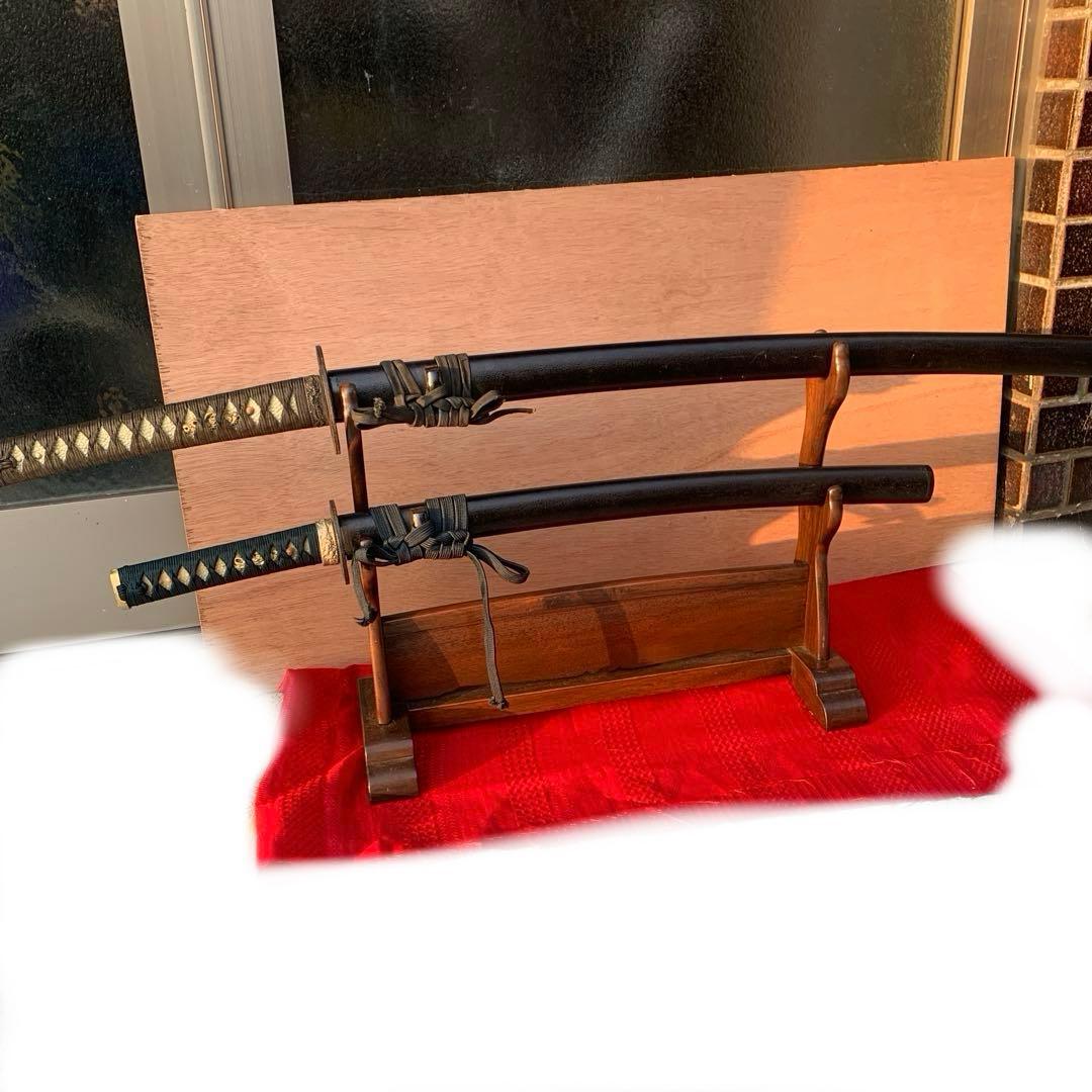 美品 日本刀 大小セット 2本 セット 模造刀 レプリカ コレクション