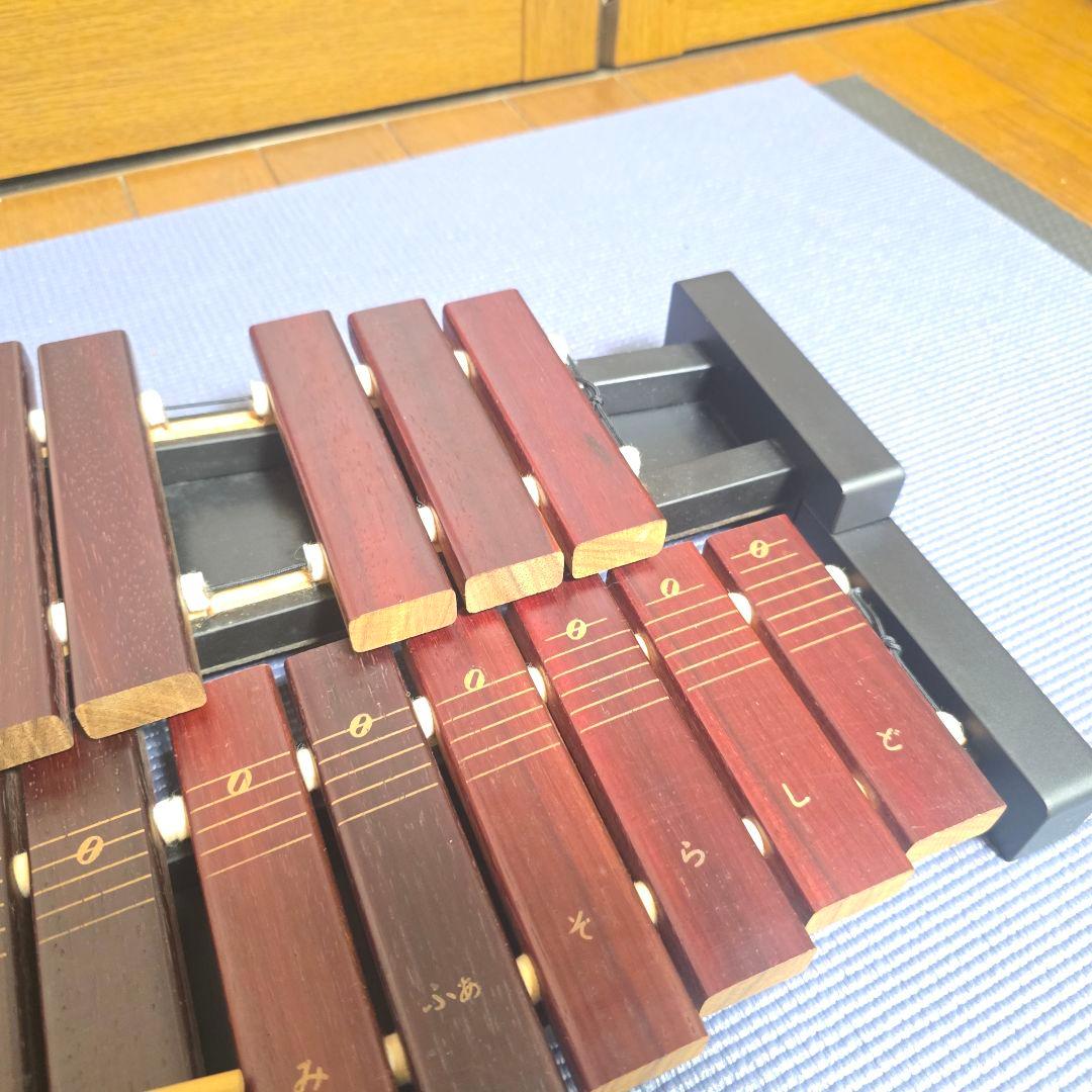 【426】ゼンオン シロフォン 木琴 ZX-32P 32音 マレット（バチ）付