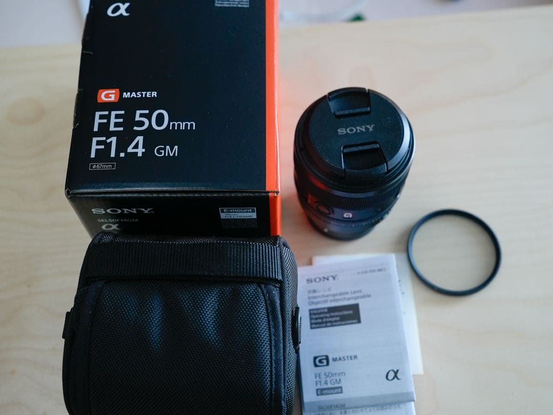 Sony FE 50mm F1.4 GM Eマウントレンズ