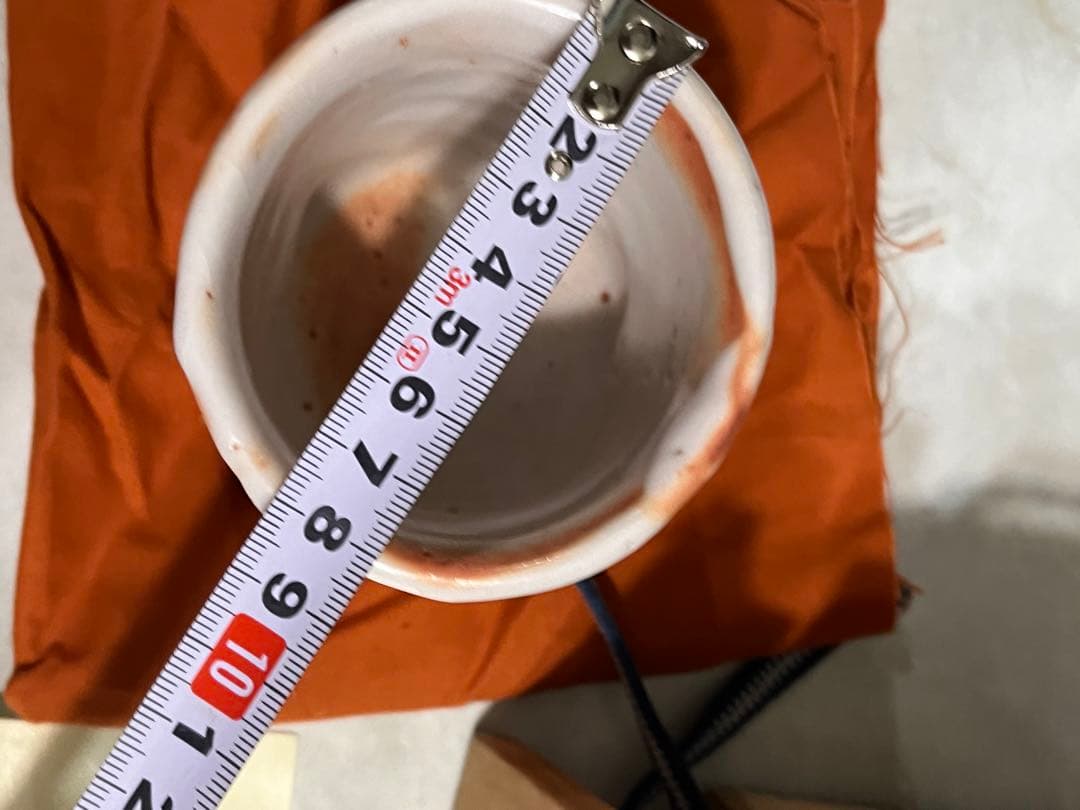 林正太郎　絵志野湯呑　湯呑み