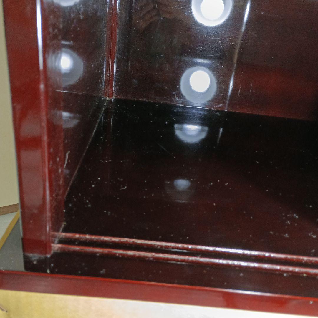 茶道具　紹鴎棚　溜塗り　組立式 高級良品