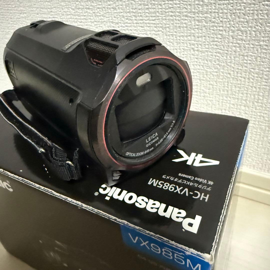 Panasonic 4K ビデオカメラ VX985M 本体