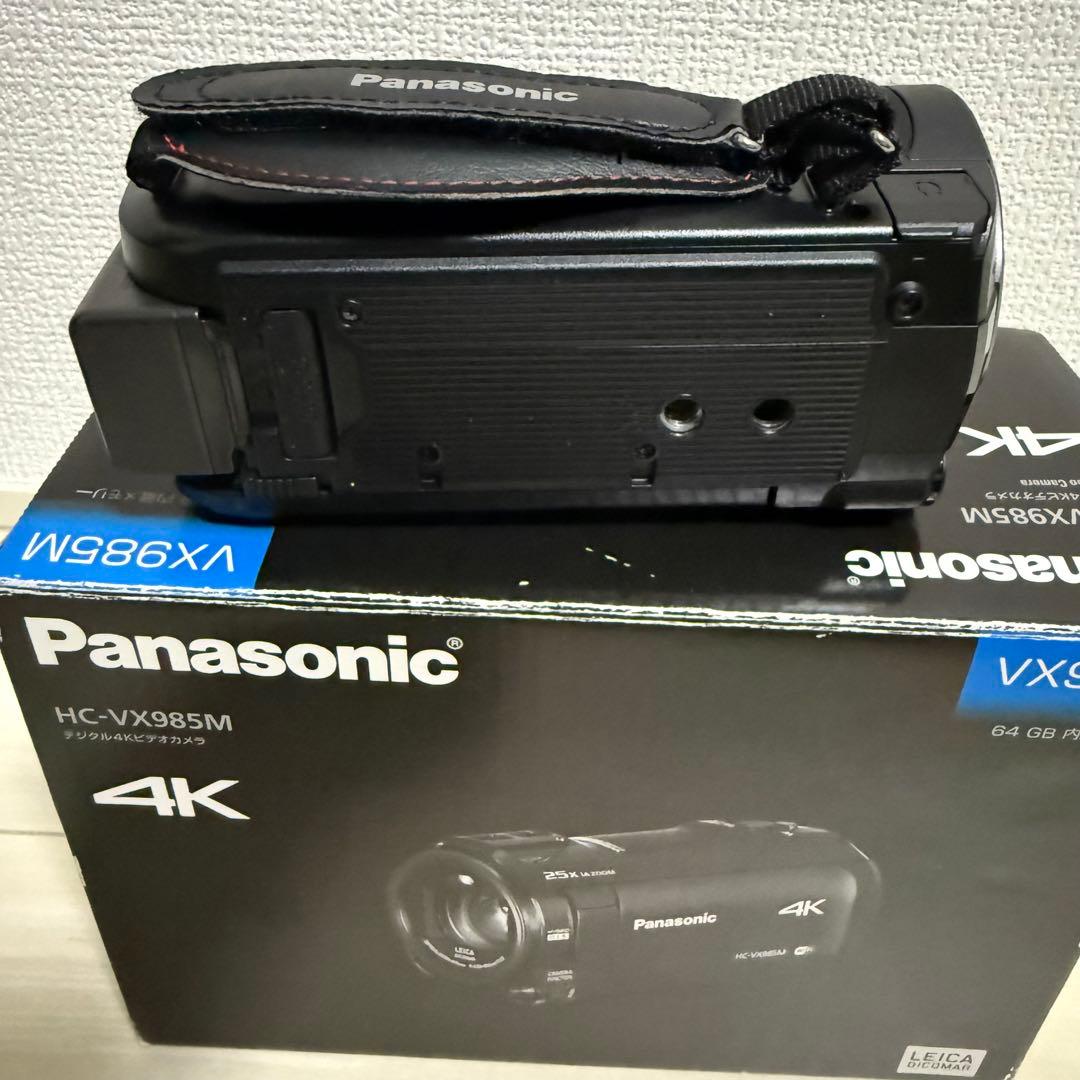 Panasonic 4K ビデオカメラ VX985M 本体