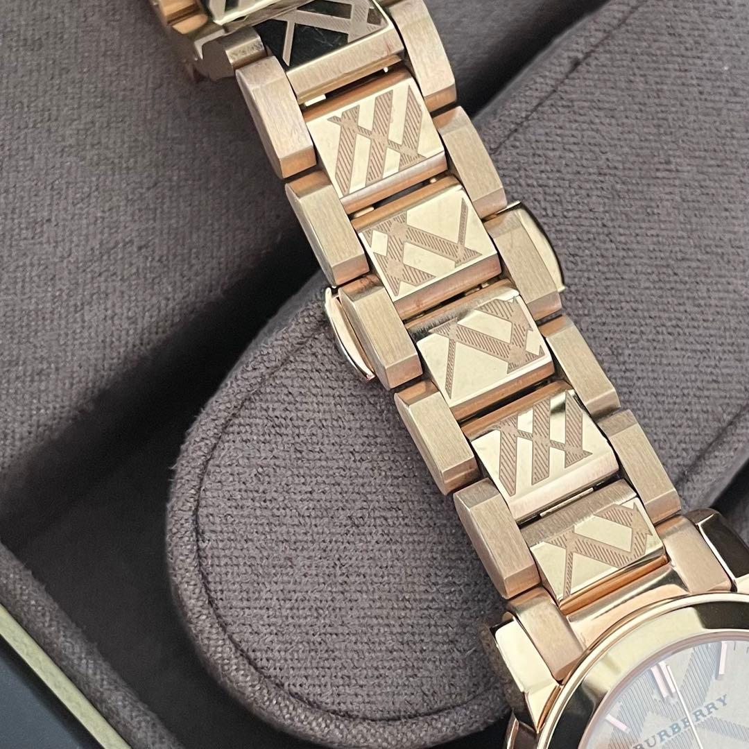 ！お値下げ早い者勝ち！　BURBERRY ローズゴールド 腕時計